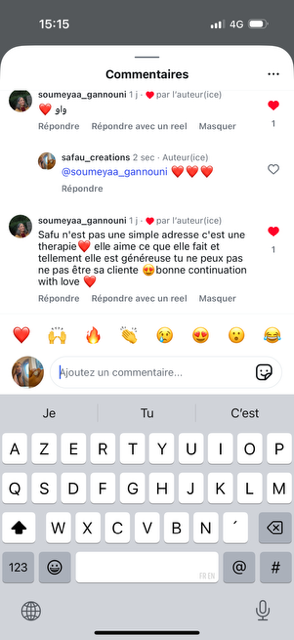 Client feedback screenshot 12